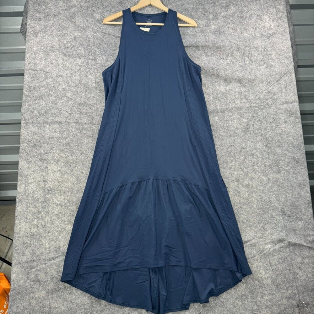 Sweaty Betty Navy Blue Midi Dress